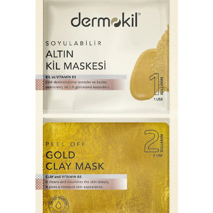 Dual-Pack Gold Peelable Face Mask for Radiant Skin