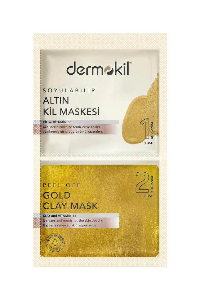 Dual-Pack Gold Peelable Face Mask for Radiant Skin