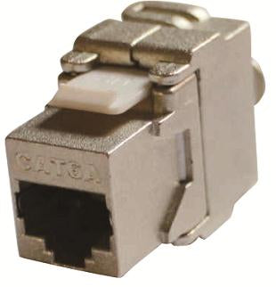 Cat6A FTP 180° Tool-less Keystone Jack Cat6A FTP 180° Tool-less Keystone Jack