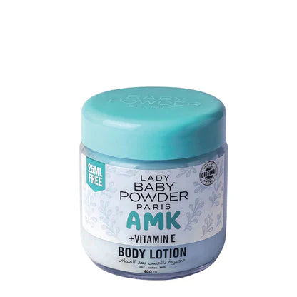 Lady Baby Powder Body Lotion 400ml - Gentle Hydration