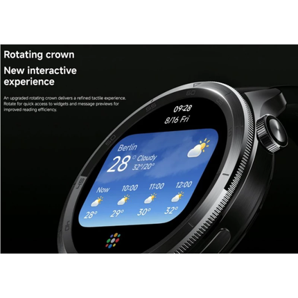 Xiaomi Watch S4 Smartwatch 1.43" AMOLED Display 2200 nits Black (BHR9195GL)