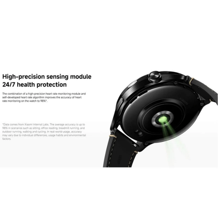 Xiaomi Watch S4 Smartwatch 1.43" AMOLED Display 2200 nits Black (BHR9195GL)