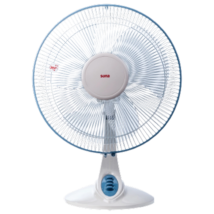 Sona table Fan 16 inch 3 Blades and 3 speeds