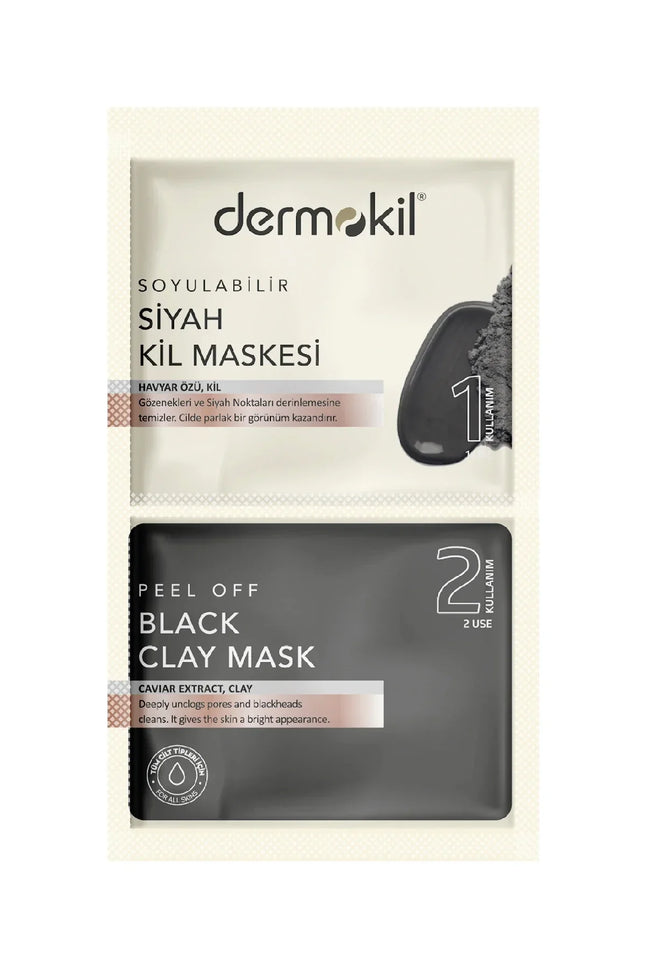 DERMOKIL Peelable Black Mask Dual Pack (2×7.5ml)