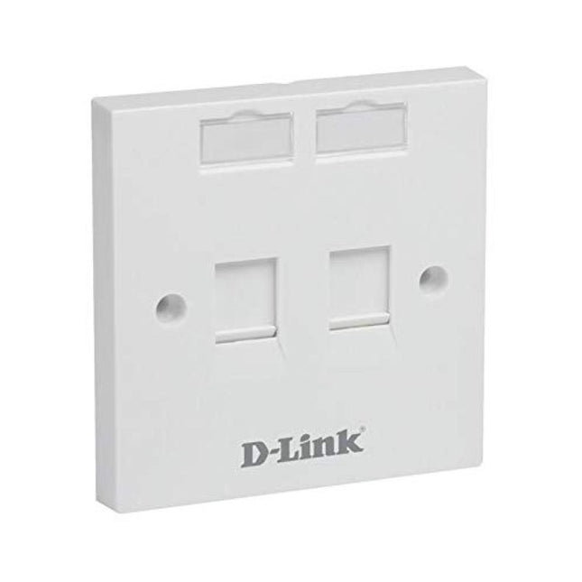 D-Link NFP-0WHI21 Dual Faceplate