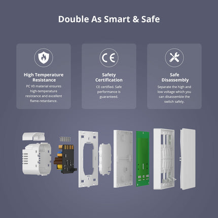 M5-2C-86W SONOFF SwitchMan Smart Wall Switch M5