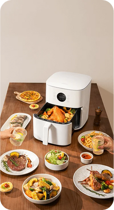 قلاية شاومي الهوائية(Xiaomi Air Fryer) سعة 6.5 لتر - قوة 1800 واط - خاصية إزالة الدهون