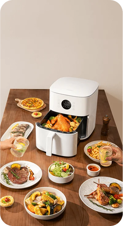 Xiaomi Air Fryer 6.5L 1800W High Power - 40°C to 230°C Precision Temperature Control - Degrease Feature - Large Capacity Xiaomi Air Fryer 6.5L 1800W High Power - 40°C to 230°C Precision Temperature Control - Degrease Feature - Large Capacity