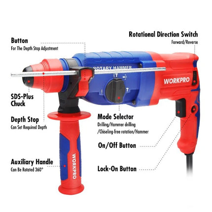 26mm SDS-Plus Rotary Hammer | WP470400