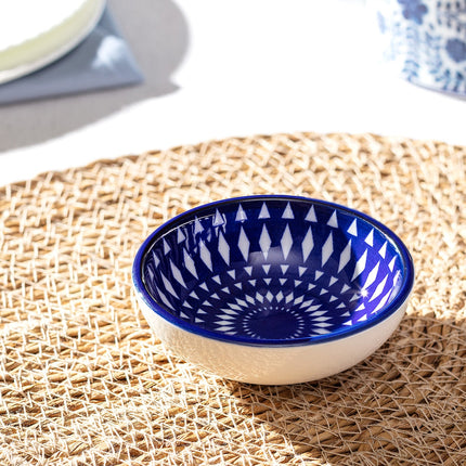 Rêve Bleu Lorient Blue Bone China Mini Plate