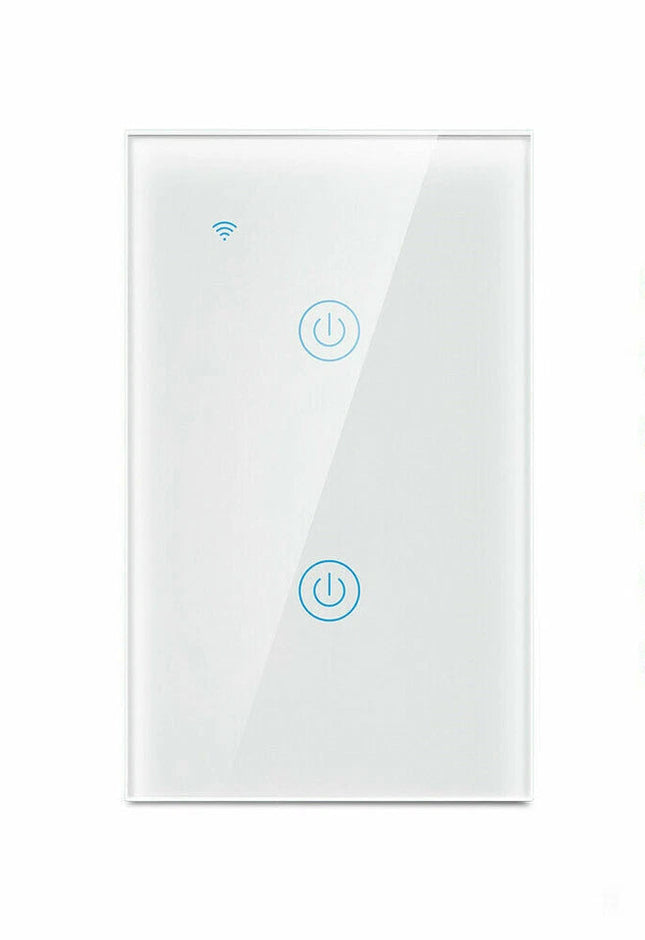 MOES - Zigbee Smart Switch - 2Gang - US Type - White