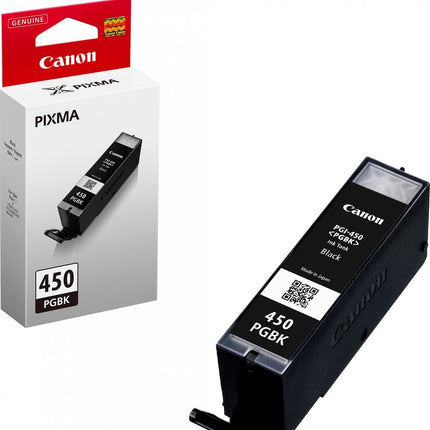 Canon PGI-450PGBK Pigment Black Ink Cartridge - Sharp Text Printing - High Reliability - Genuine Canon Ink - Compatible with PIXMA iP7240, iX6840, MG5440