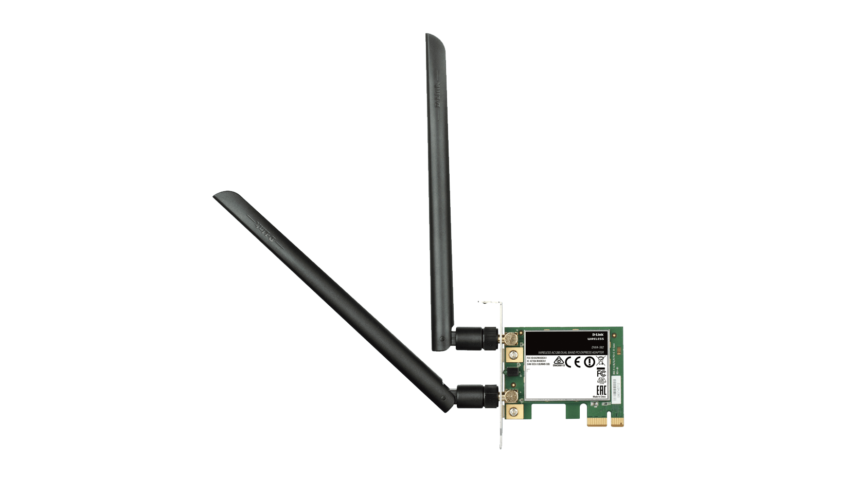 محول PCI Express ثنائي AC1200 اللاسلكي محول PCI Express ثنائي AC1200 اللاسلكي
