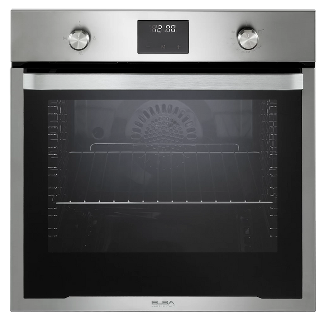 Elba Gas Oven Built-in 60cm Stainless steel With 2 Fans and Steam Cooking 
