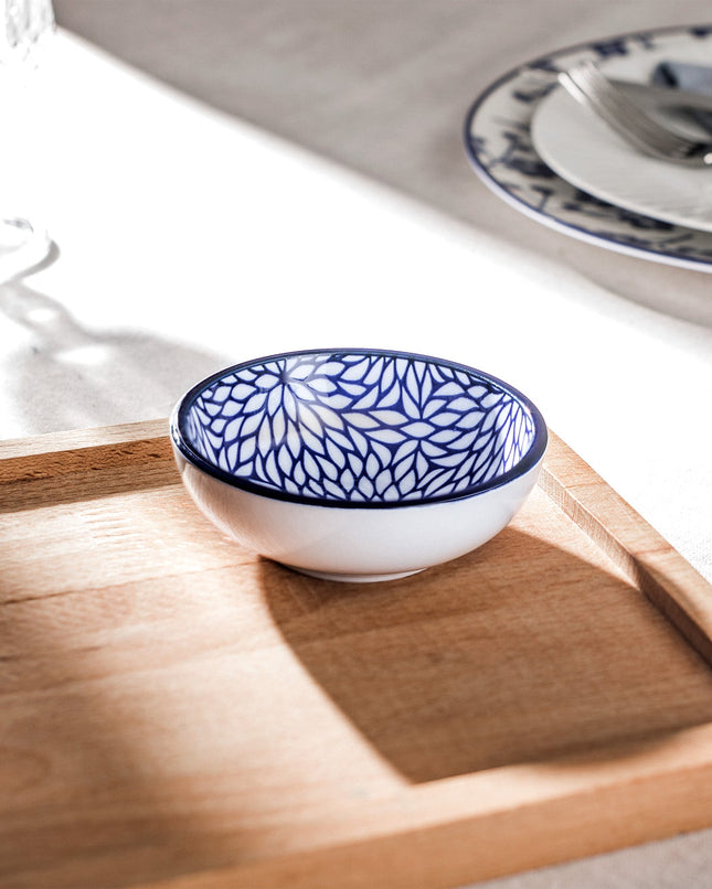 Rêve Bleu Drancy New Bone China Mini Plate – Drop Motif