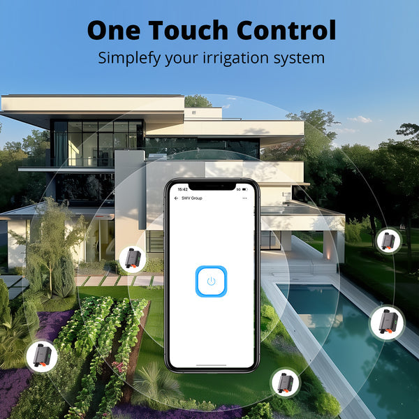 متحكم صمام المياه الذكي بتقنية Zigbee متحكم صمام المياه الذكي بتقنية Zigbee