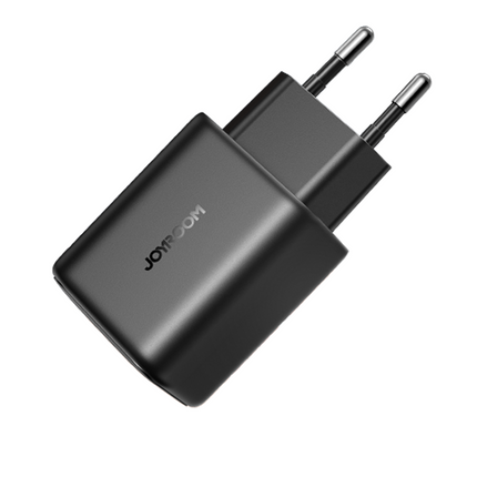 شاحن JR-TCF23 بقوة 25 وات + كابل من نوع C إلى C بطول 1 متر - أسود