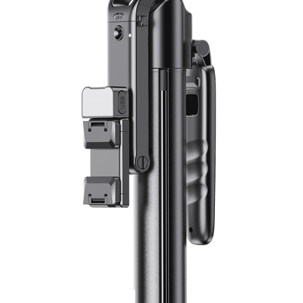 RTAKO All-terrain 360° Face Tracking Selfie Stick Black