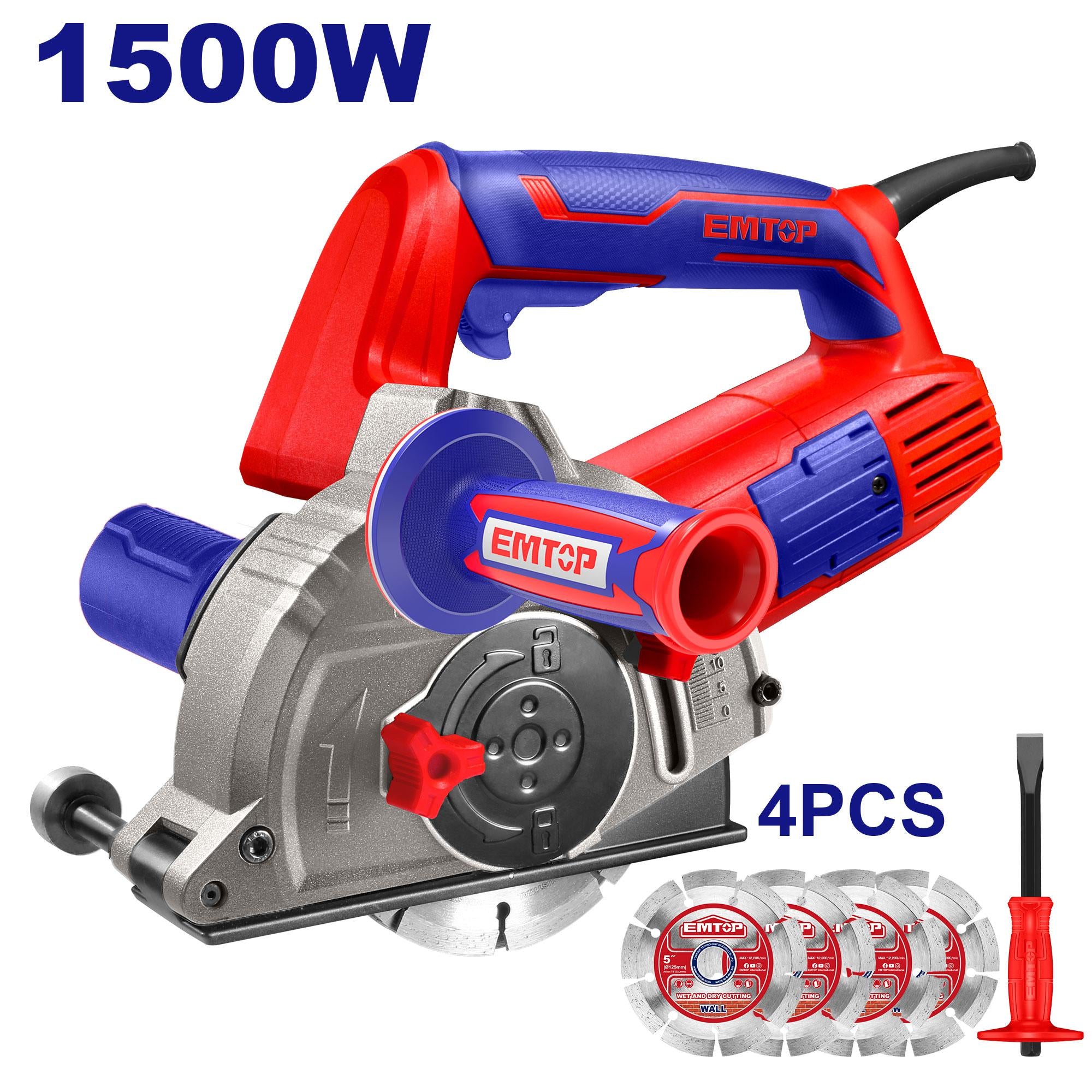 ماكينة قطع الجدران EMTOP 1500W ماكينة قطع الجدران EMTOP 1500W