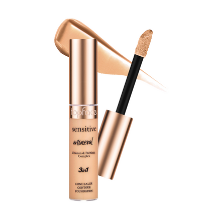 Topface Sensitive Mineral 3-in-1 Concealer, Contour & Foundation