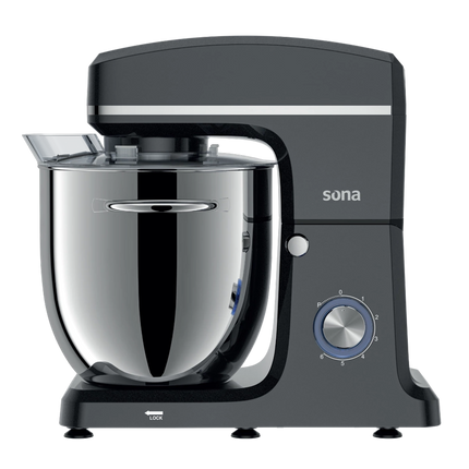 Sona Stand Mixer 12L  2000 W 6 Speeds Gray