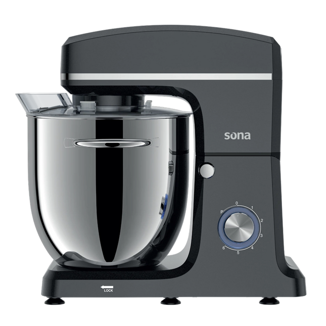 Sona Stand Mixer 12L  2000 W 6 Speeds Gray