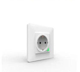 MOES Tuya Smart Wall WiFi Socket (EU Type, White)