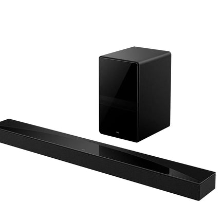ساوند بار تي سي إل (TCL) موديل Q75H بنظام 5.1.2 قناة - تقنية Ray-Danz - نظام Dolby Atmos - مضخم صوت لاسلكي - قوة 440 واط - بلوتوث 5.2