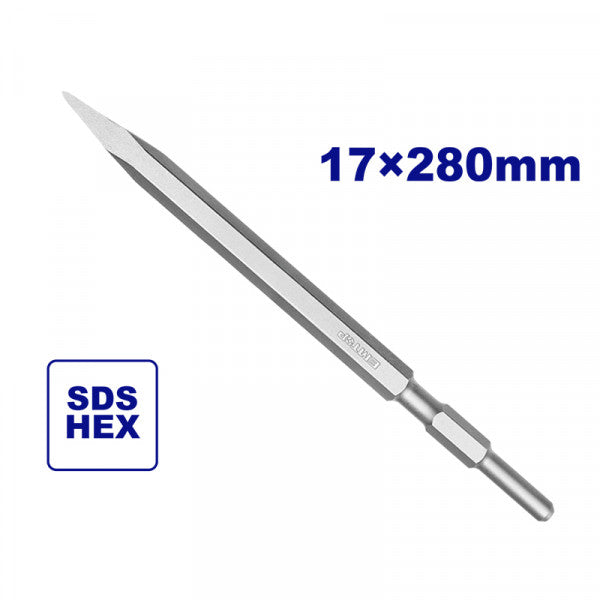 EMTOP Hex Pointed Chisel EMTOP Hex Pointed Chisel