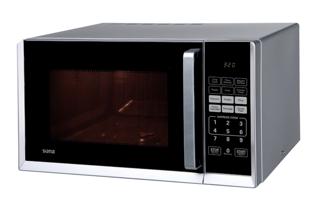 Sona Microwave Oven 25L – Silver