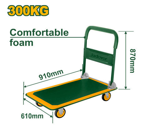 Jadever Foldable Platform Hand Truck Jadever Foldable Platform Hand Truck