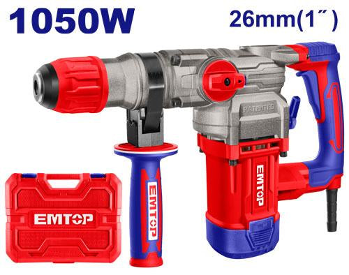 EMTOP 1050W 26mm Rotary Hammer