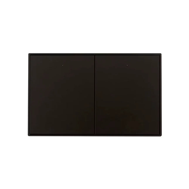 Zemismart - Zigbee Smart Switch -  2Gang - US Type - Black
