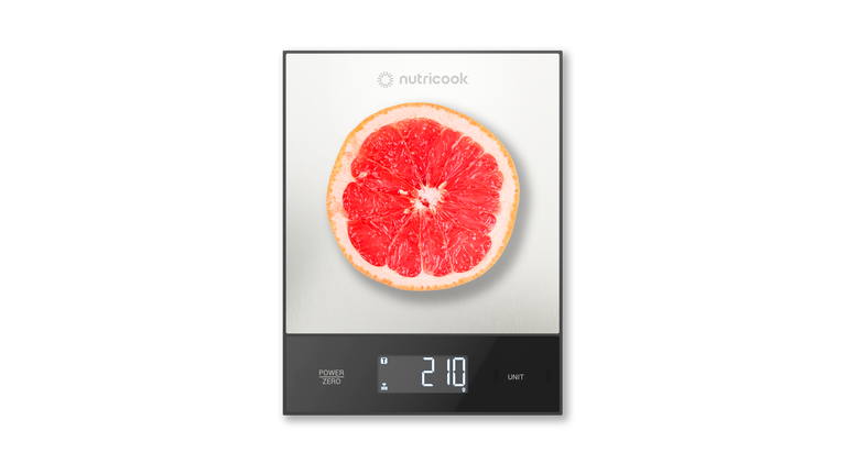 ميزان مطبخ NUTRICOOK الرقمي | وزن 5 كغم | خاصية التصفير - فضي ميزان مطبخ NUTRICOOK الرقمي | وزن 5 كغم | خاصية التصفير - فضي