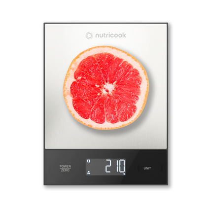 KS205S-ME NutriCook Kitchen Scale - Stainless Steel