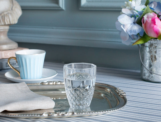 Audrey 4-Piece Mini Coffee Cup Set - Triangular Motif