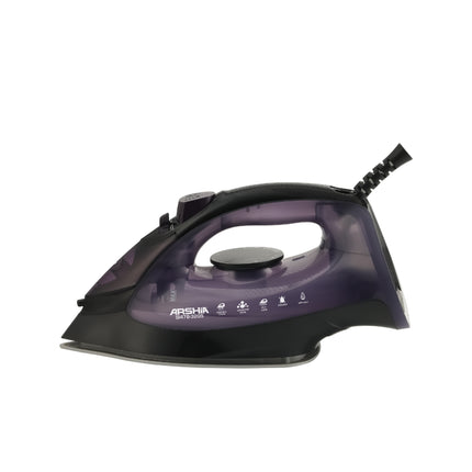 3205ArshiaSteam Iron From Arshia Smooth Ceramic Soleplate | SI478-3205
