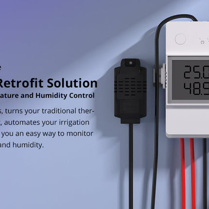 THR320D SONOFF TH Elite Smart Temperature and Humidity Monitoring Switch