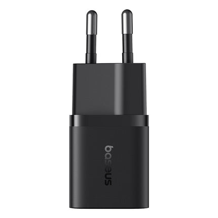 شاحن باسوس جي إيه إن 5 (Baseus GaN5) سريع ومصغر - قوة 25 واط - تقنية نيتريد الغاليوم - منفذ Type-C - تصميم مدمج وموفر للطاقة