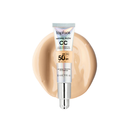 Topface Natural Glow CC Shades Foundation – Warm Linen 03