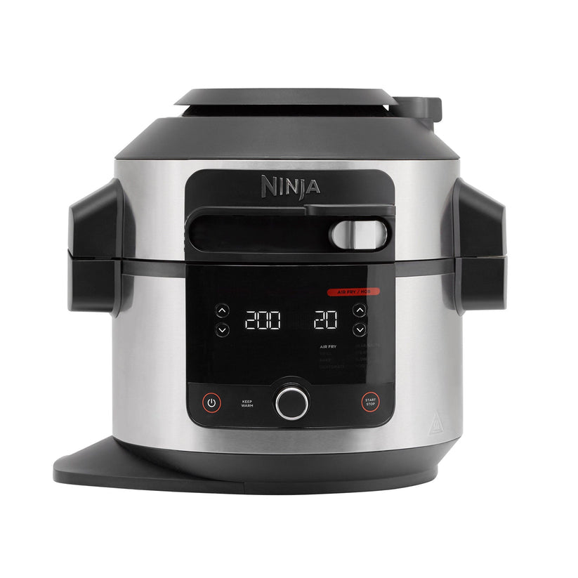 طنجرة متعددة الاستخدامات (11 برنامج طهي) مع غطاء ذكي 6 لتر Ninja OL550UK طنجرة متعددة الاستخدامات (11 برنامج طهي) مع غطاء ذكي 6 لتر Ninja OL550UK