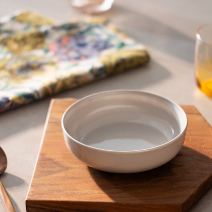 Grasse Gray Bowl – Chic Motif Dining Serveware