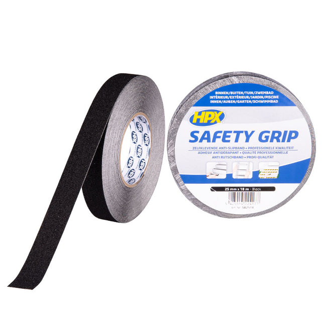 Safety Grip - black 25 mm x 18m hpx