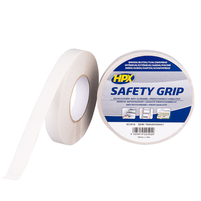 Safety Grip - transparent 25 mm x 25m hpx