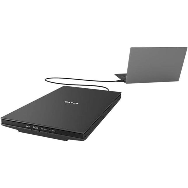 Canon CanoScan LiDE 300 Colour Flatbed Scanner - 2400 x 2400 dpi - High Speed A4 Scanning - Compact Lightweight Design - USB Powered - Black