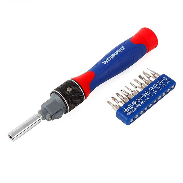 12PC Double Drive Precision Ratchet Screwdriver Set