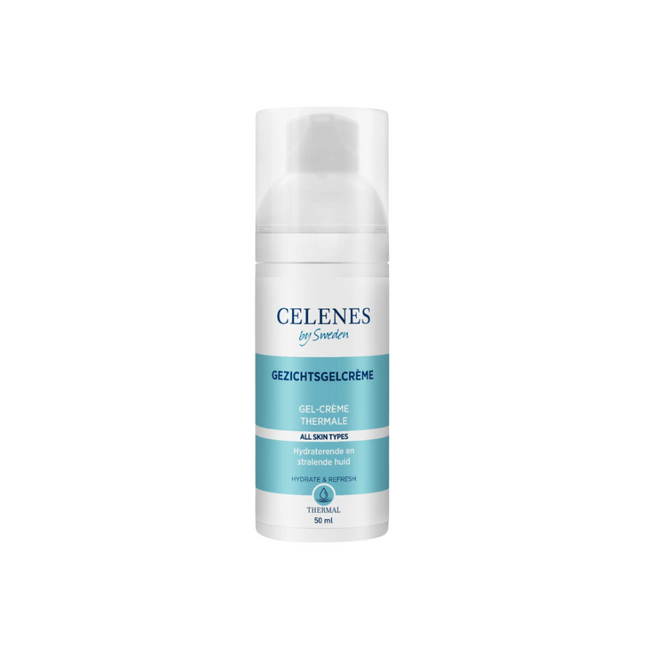 Celenes Thermal Water Face Gel Cream for Hydration