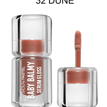Pastel Baby Balmy Serum Lip Gloss – 32 Dune