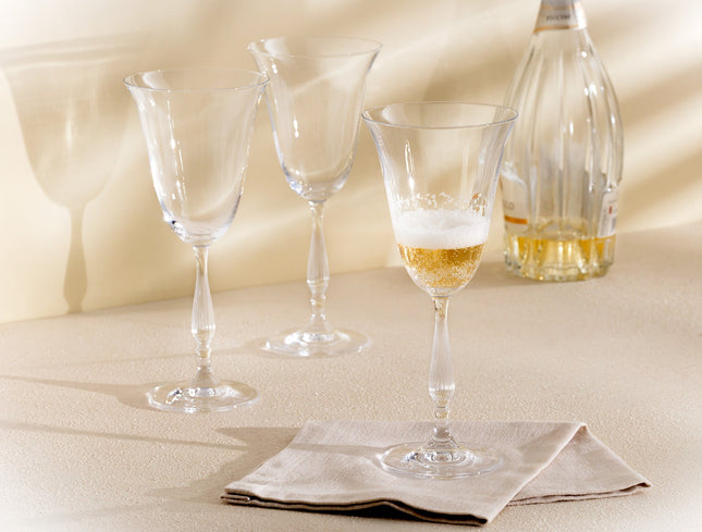 Lucinda 6-Piece Crystal Wine Glass Set 250ml