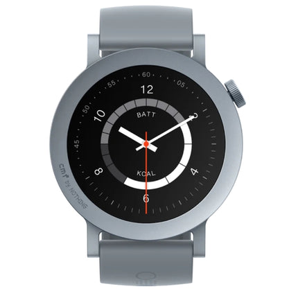 ساعة سي إم إف واتش برو 2 الذكية (CMF Watch Pro 2) - شاشة AMOLED مقاس 1.32 بوصة - إطارات قابلة للتبديل - مكالمات بلوتوث - نظام GPS - رمادي